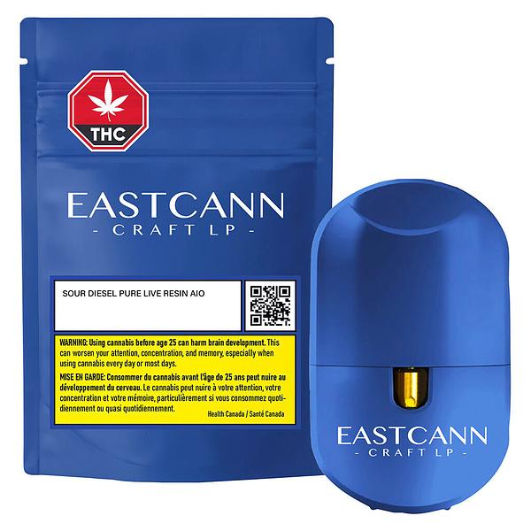EastCann - Sour Diesel Pure Live Resin AIO
