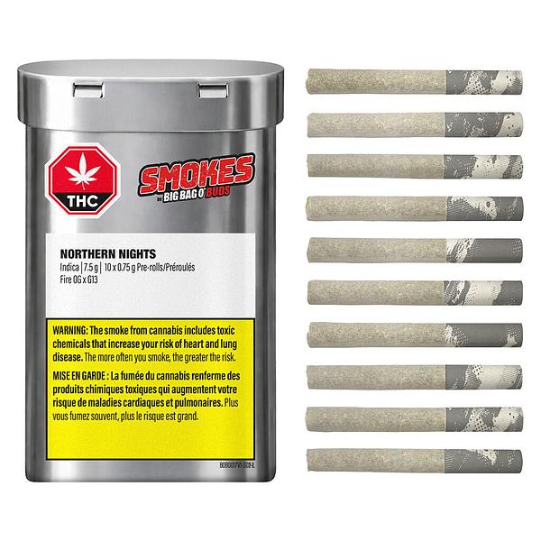 Big Bag O' Buds - Smokes - Northern Nights Pre Roll