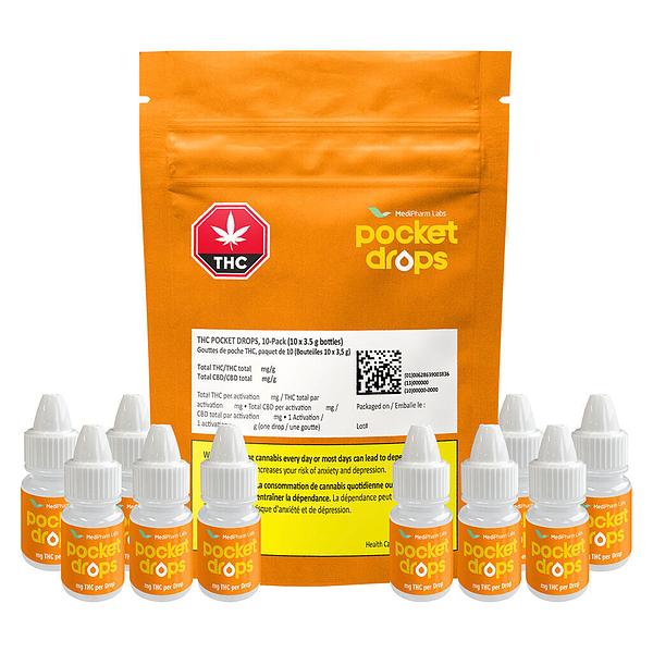 MediPharm Labs - Thc Pocket Drops 1000 (10 x 100mg)
