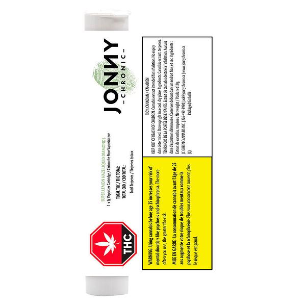 Jonny Chronic - Super Lemon Haze Liquid Diamonds 510 Thread Cartridge