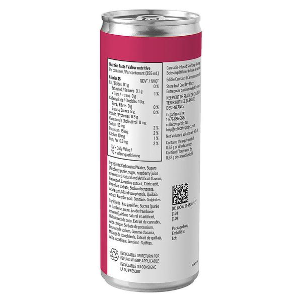 Collective Project - Day Tripper (Raspberry & Vanilla) Sparkling Juice
