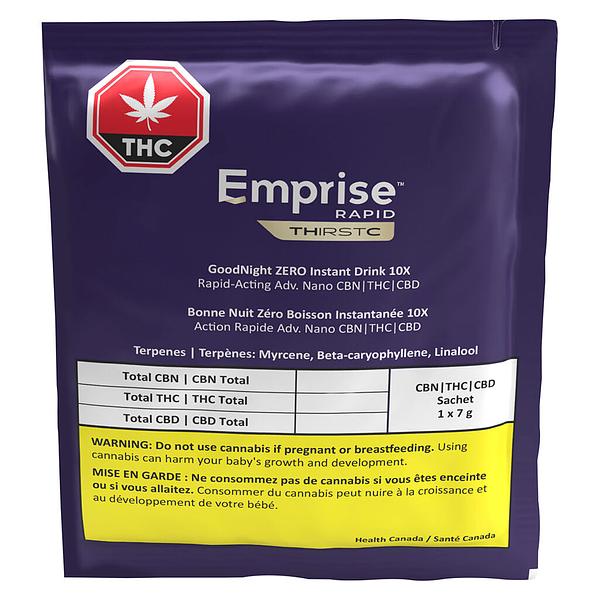 Emprise Rapid THirstC - Goodnight Zero Instant Drink