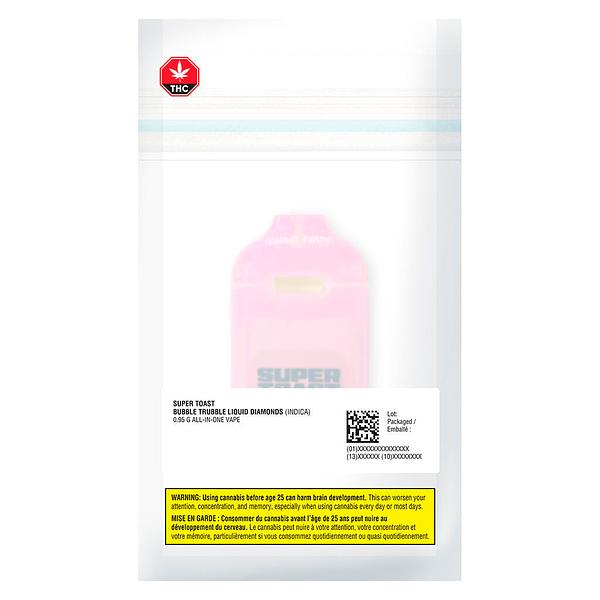 Super Toast - Bubble Trubble Liquid Diamonds AIO