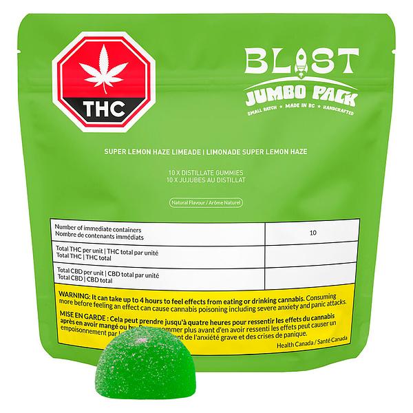BLAST - Jumbo Pack - Super Lemon Haze Limeade