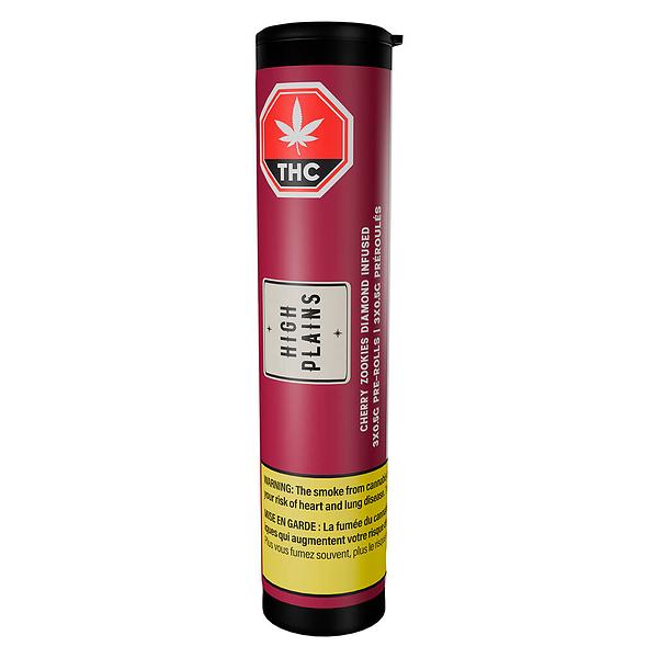 High Plains - Cherry Zookies Diamond Infused Pre-Roll
