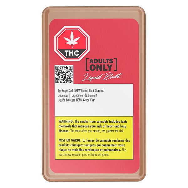 Adults Only - Grape Kush NSFW Liquid Blunt Dispenser