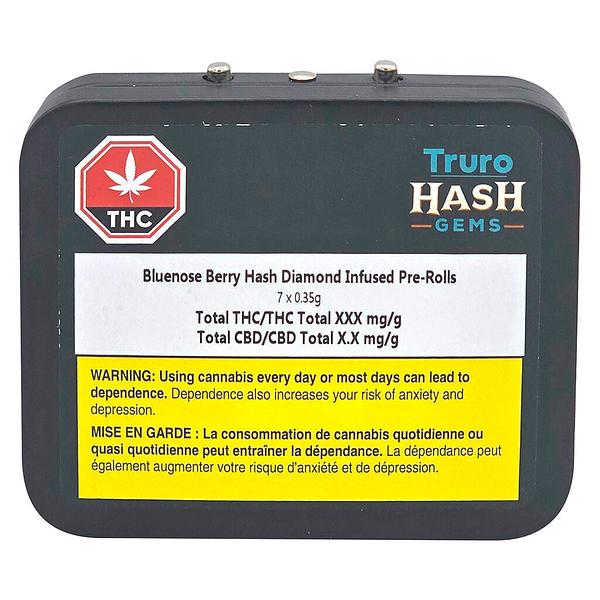 Truro Hash Gems - Bluenose Berry Hash Diamond Infused Pre Roll