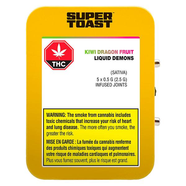 Super Toast - Kiwi Dragonfruit Liquid Demons Infused Pre-Roll