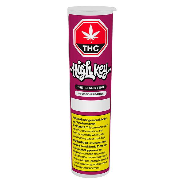 High Key - Island Pink Triple Infused Pre-Roll