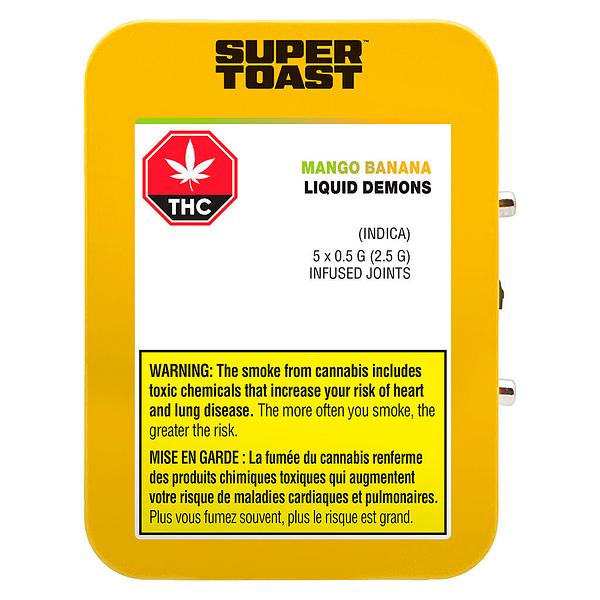 Super Toast - Mango Banana Liquid Demons Infused Pre-Roll