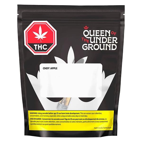 Queen of the Underground - C Apple Live Resin 510 Thread Cartridge