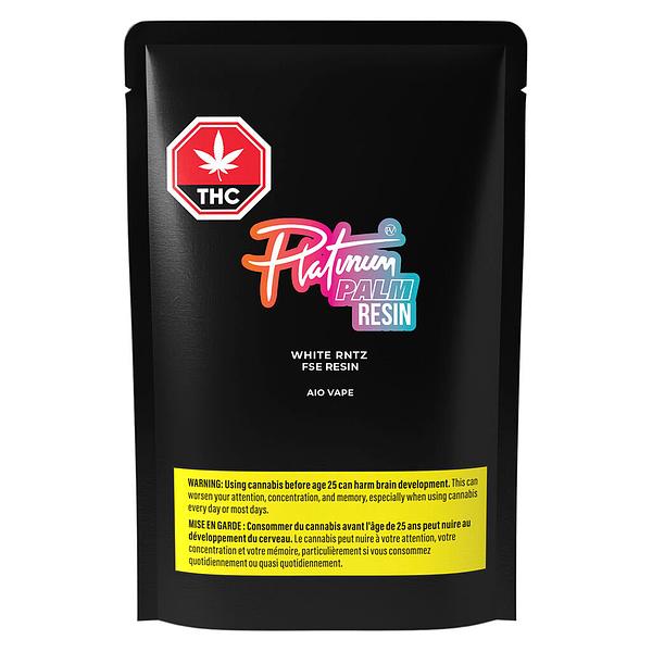 Platinum - White Rntz FSE Resin AIO Vape