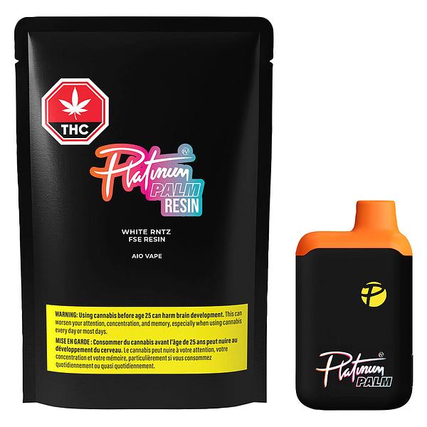 Platinum - White Rntz FSE Resin AIO Vape