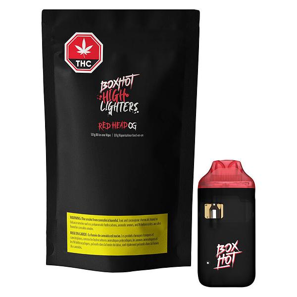 BOXHOT Highlighters - Red Head OG AIO image 4