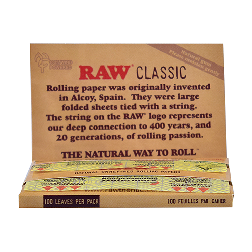 Raw - Classic Papers Single Wide Double Feed