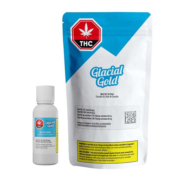 Glacial Gold - Max THC 30 Drops