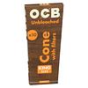 OCB - Virgin Unbleached King Size Cones thumbnail 2