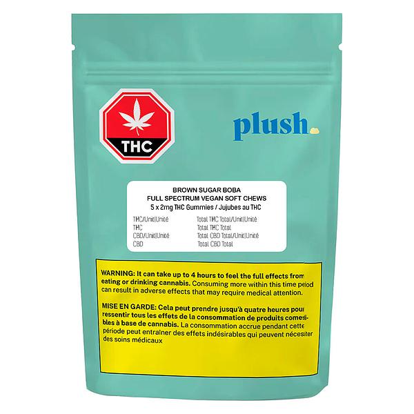 Plush - Brown Sugar Boba Full Spectrum Vegan Soft Chews image 2