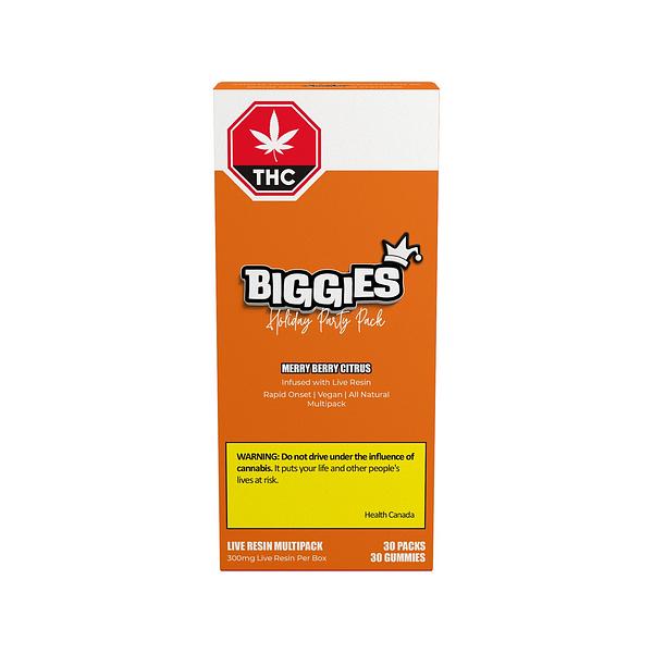 BIGGIES - Merry Berry Citrus Live Resin Chews Multipack Lto