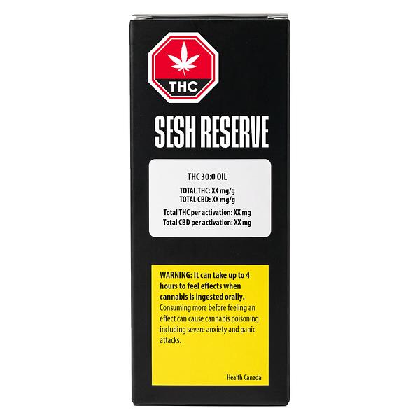 Sesh Reserve - Thc 30:0 Oil