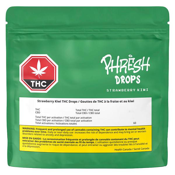 Phresh Drops - Strawberry Kiwi Thc Drops