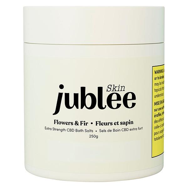Jublee Skin - Flower & Fir Extra Strength Cbd Bath Salts