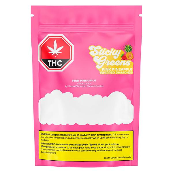 Sticky Greens - Pink Pineapple Whipped Diamonds