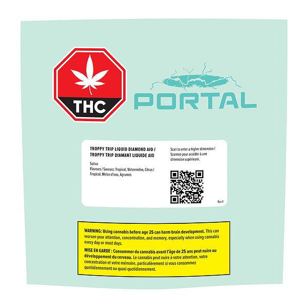 Portal - Troppy Liquid Diamond All In One Vape