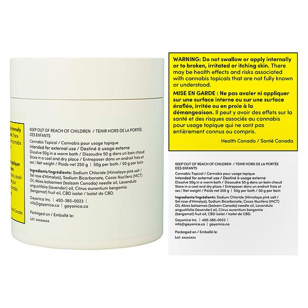 Jublee Skin - Flower & Fir Extra Strength Cbd Bath Salts