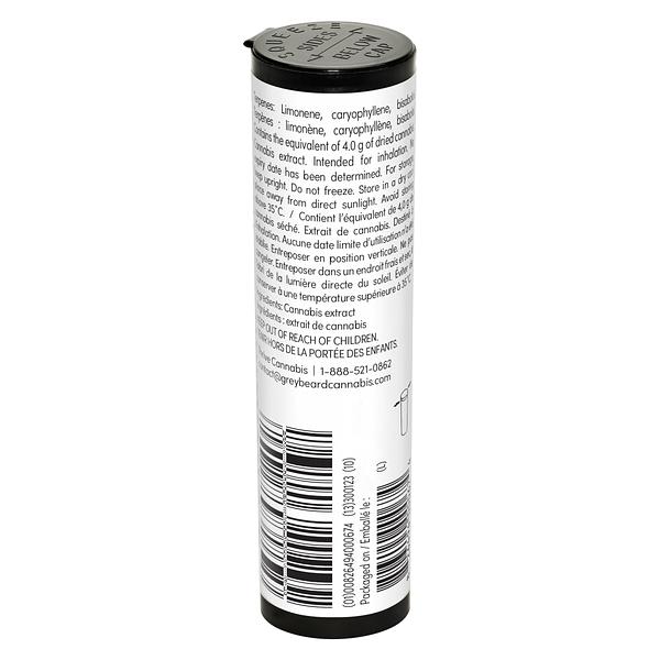 Greybeard - Banana Gas Pure Live Resin 510 Thread Cartridge image 3