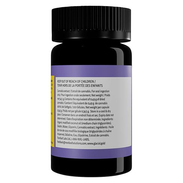 Glacial Gold - CBN:CBD 10:10 Softgels image 3