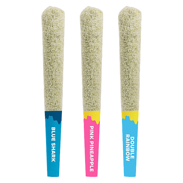 Sticky Greens - Diamond Coated Infused Pre Roll - Variety Pack