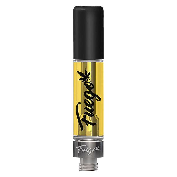 Fuego Red - White Rntz Liquid Diamond 510 Thread Cartridge