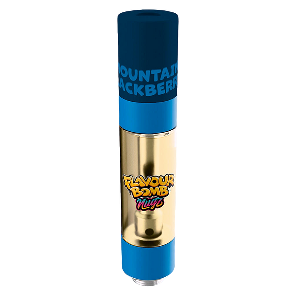 Nugz - Flavour Bomb Mountain Blackberry Liquid Diamond 510 Thread Cartridge Vape