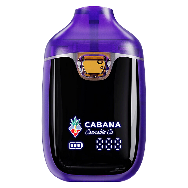 Cabana Cannabis Co. - Grape Puffs Liquid Diamond AIO