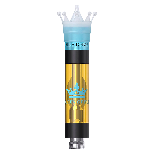 Queen of Bud - Blue Topaz Liquid Crystals 510 Thread Cartridge