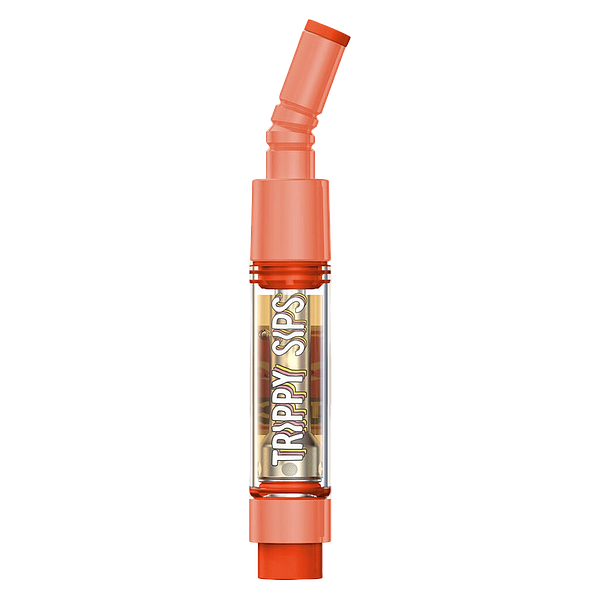 Trippy Sips - Peach Passion Liquid Diamonds 97+ Vape 510 Thread Cartridge