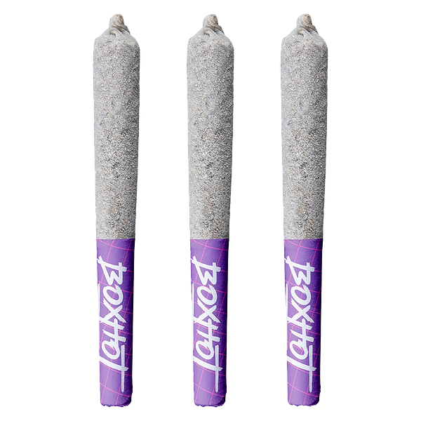 BOXHOT - Diamond Doobies Deluxe Pineapple Purps Infused Pre Roll