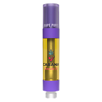 Cabana Cannabis Co. - Grape Puffs Liquid Diamond Vape 510 Thread Cartridge