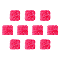 Orbit - 10 Gemz Watermelon Flow (Sour Gummies) Live  Resin Blend