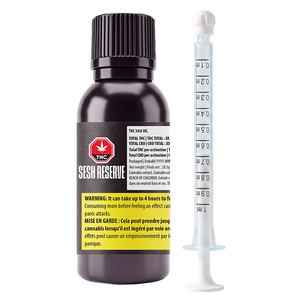 Sesh Reserve - Thc 30:0 Oil