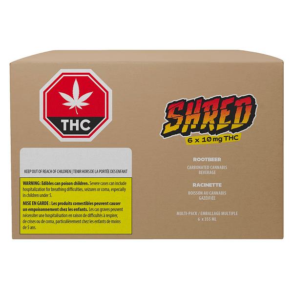 SHRED - Root Beer 6-Pack