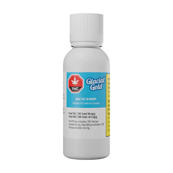 Glacial Gold - Max THC 30 Drops