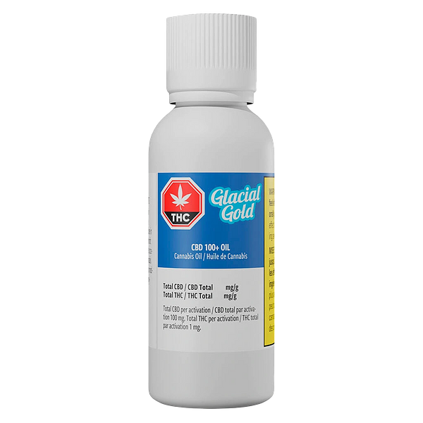 Glacial Gold - CBD 100+ Oil
