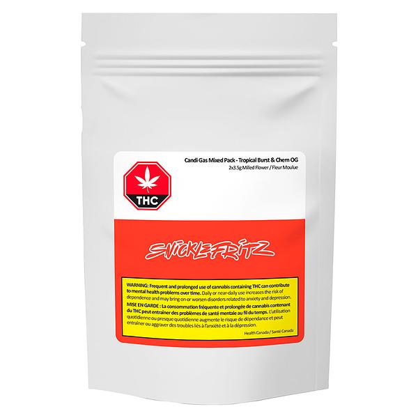 Snicklefritz - Candi Gas Mixed Pack – Tropical Burst & Chem Og