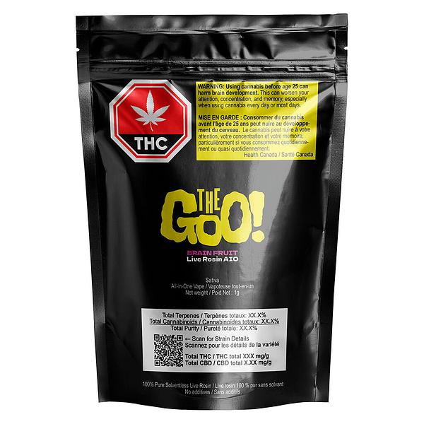 The Goo! - Brain Fruit Live Rosin AIO