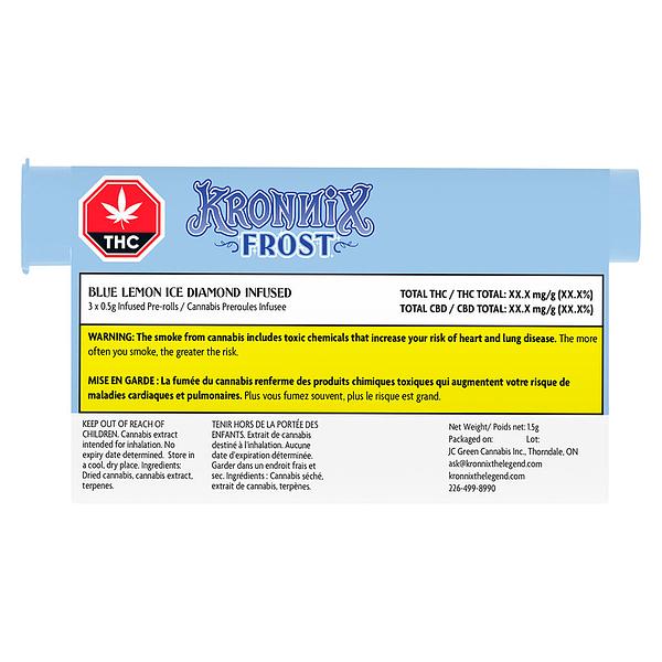 Kronnix - Blue Lemon Ice Diamond Infused Pre Roll