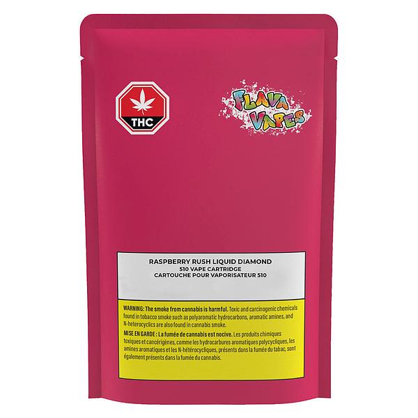Flava - Raspberry Rush Liquid Diamond 510 Thread Cartridge