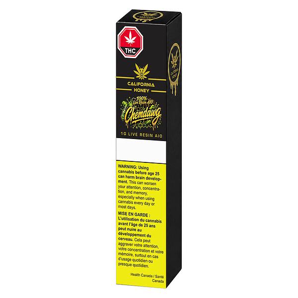 California Honey - 100% Live Resin AIO - Chemdawg