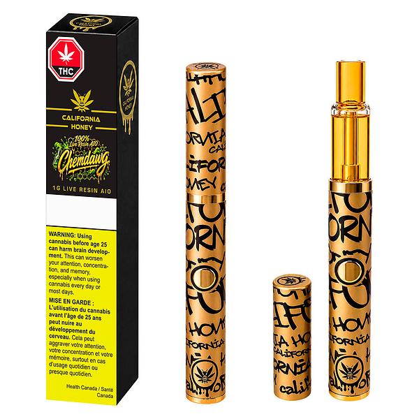 California Honey - 100% Live Resin AIO - Chemdawg